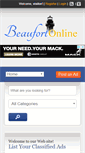 Mobile Screenshot of classifieds.beaufortonline.com